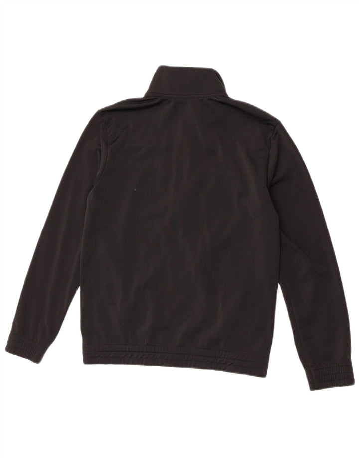 ADIDAS Chaqueta de chándal para niño 10-11 años Negro Poliéster color block