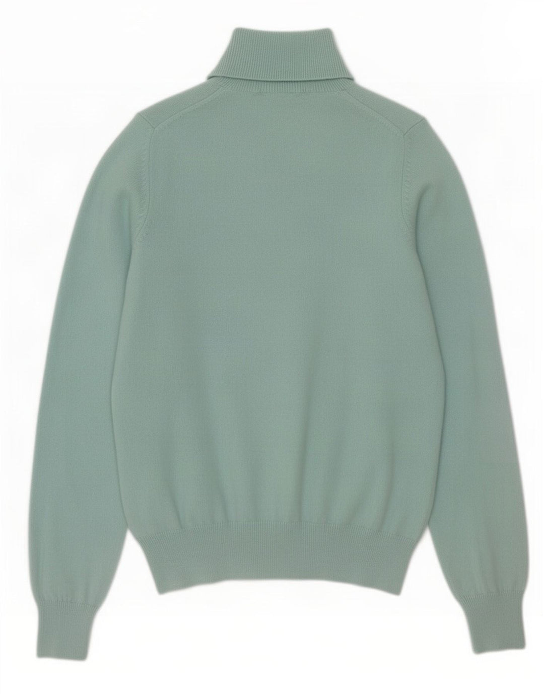 Marks & Spencer Suéter tipo jersey con cuello vuelto para mujer UK 10 Small Turquesa