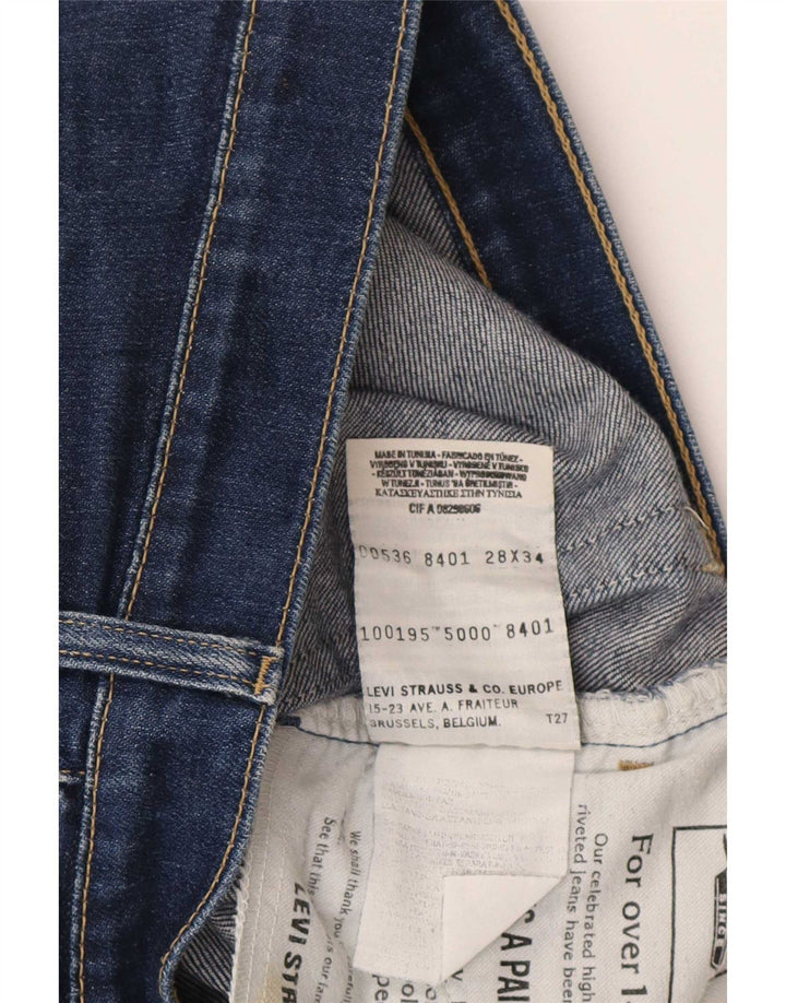 Vaqueros Levi's Mujer Slim W28 L34 Algodón Azul Marino