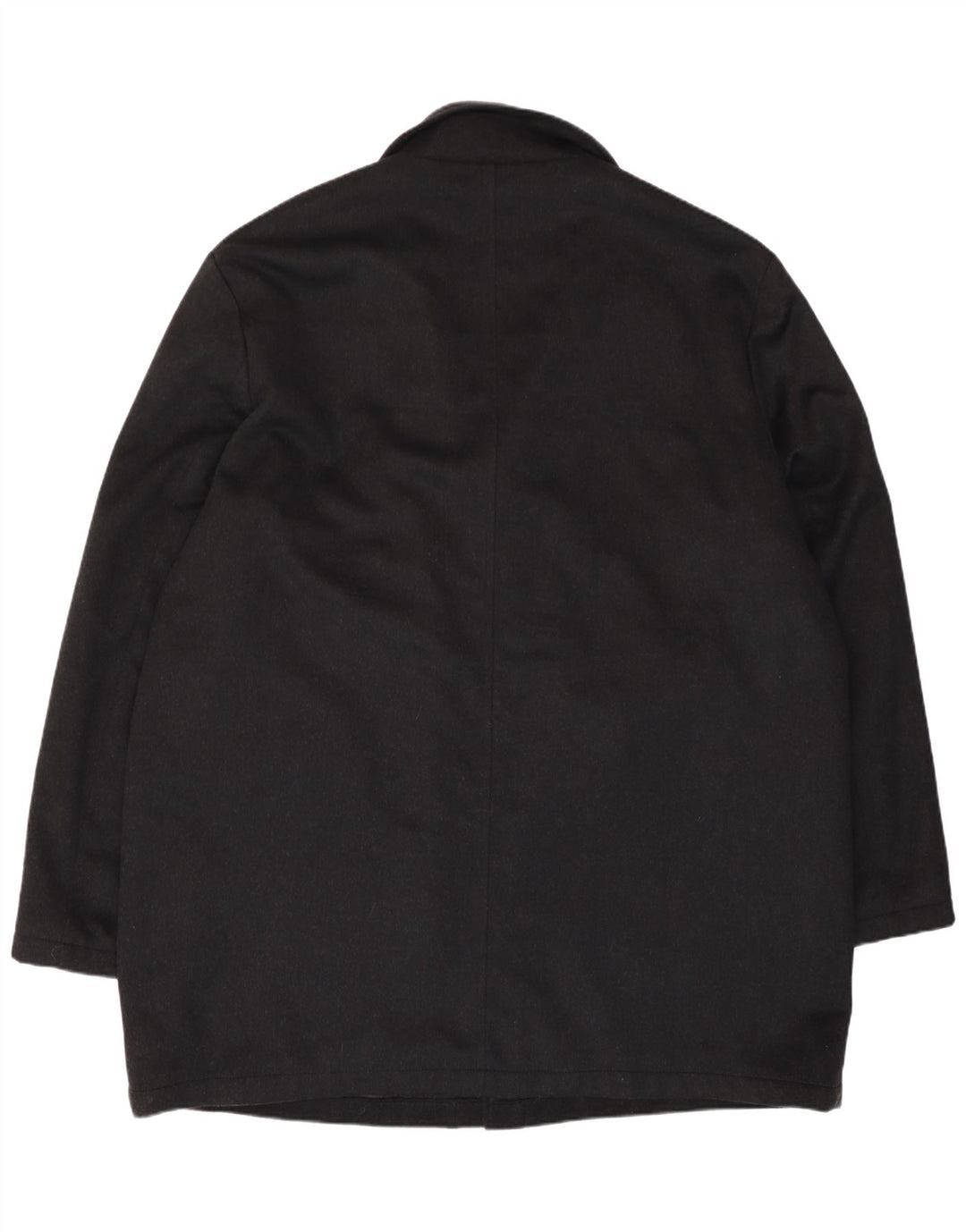 Abrigo Pierre Cardin para hombre IT 50 grande de lana negra