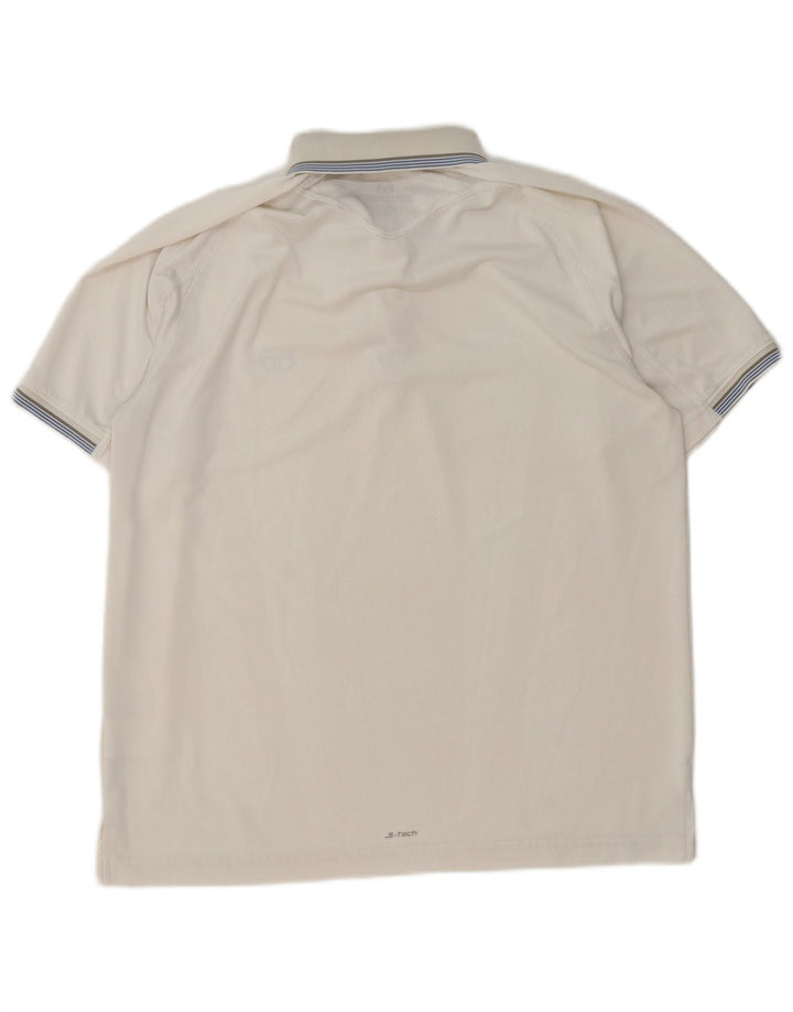 Sergio Tacchini Polo Hombre XL Blanco Poliéster