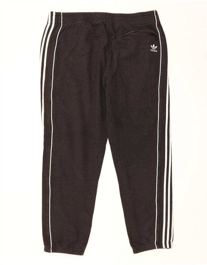 Adidas - Pantalón de chándal para hombre, talla 2XL, algodón negro