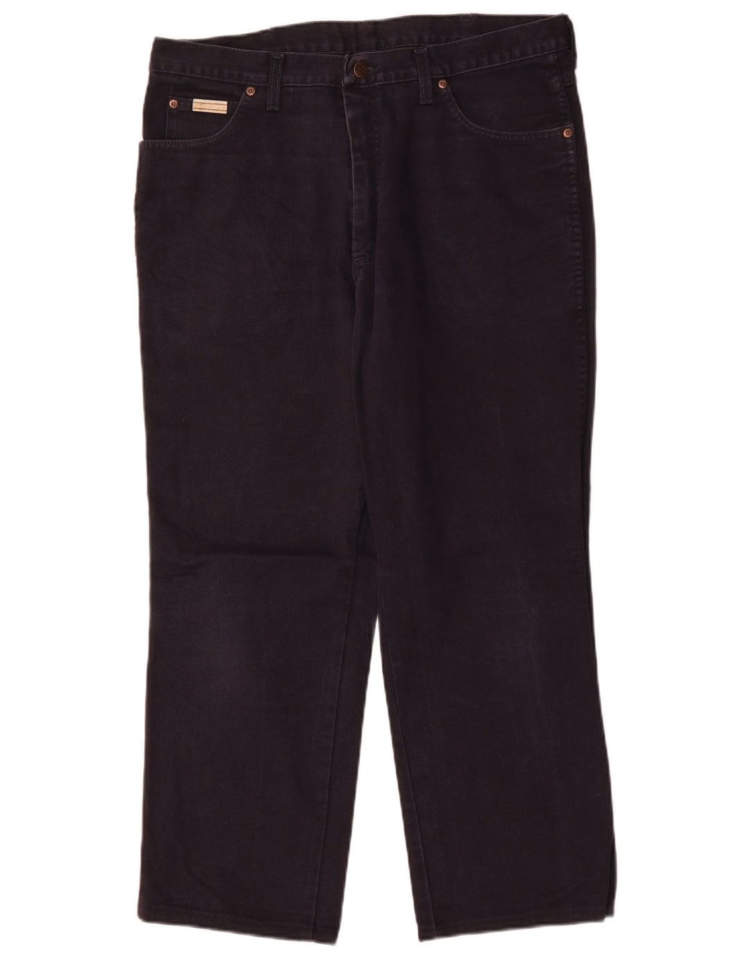 Wrangler Vaqueros rectos Ohio para hombre W36 L28 Algodón azul marino