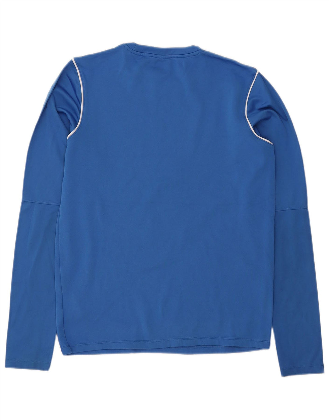 NIKE Hombre Dri Fit Top Manga Larga Poliéster Azul Pequeño