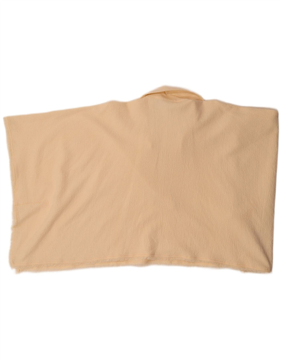 Zara Mujer Poncho Crop Top UK 44 Medio Beige