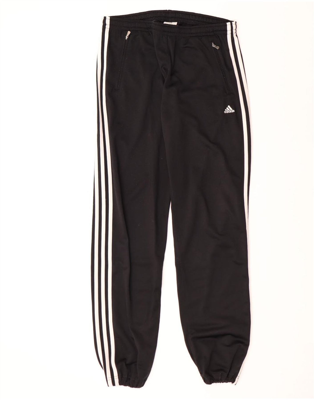 Adidas Pantalones de chándal para hombre Joggers UK 38/40 Medium Negro Poliéster