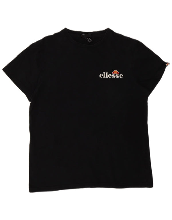 Ellesse Camiseta extragrande para mujer UK 10 Small Black
