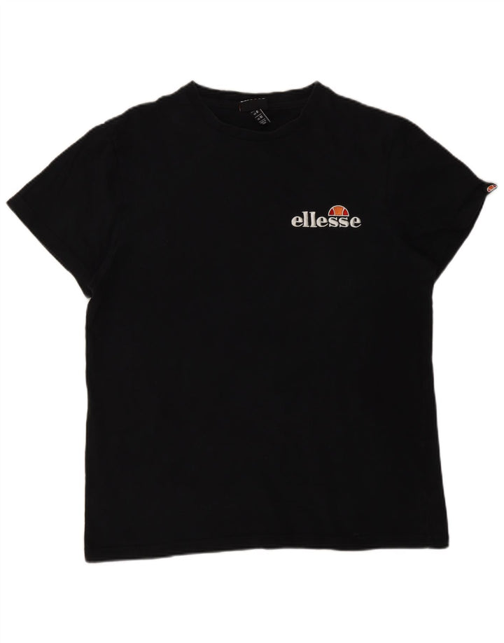 Ellesse Camiseta extragrande para mujer UK 10 Small Black