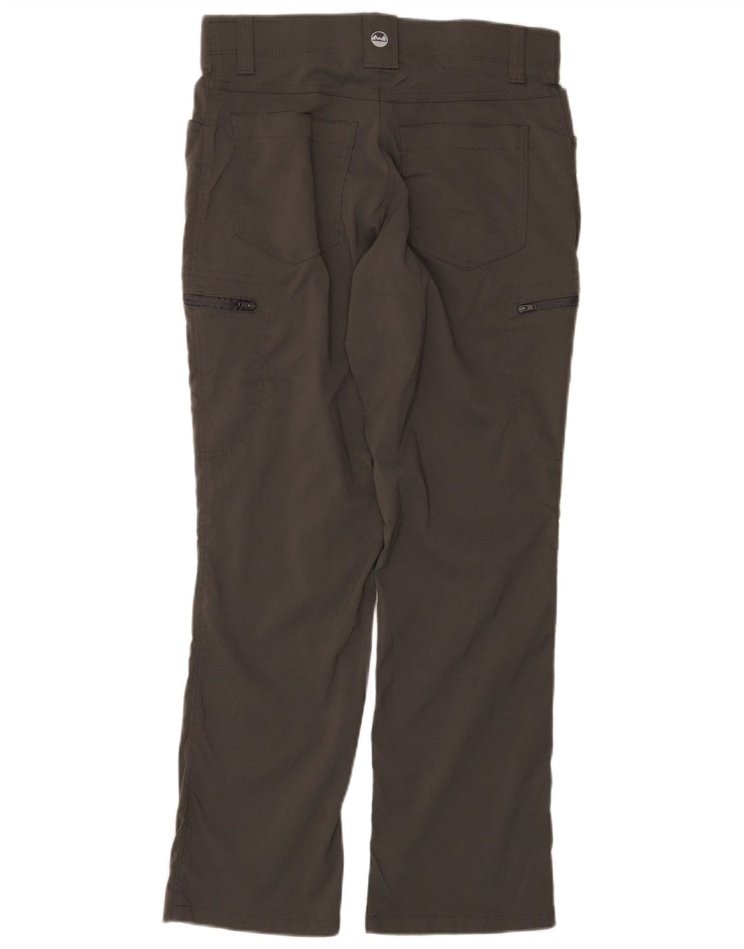 WRANGLER Pantalón cargo recto para mujer W32 L30 Nylon gris