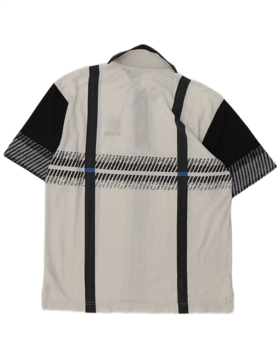 Polo Lotto Hombre Poliéster Color Block Blanco Mediano
