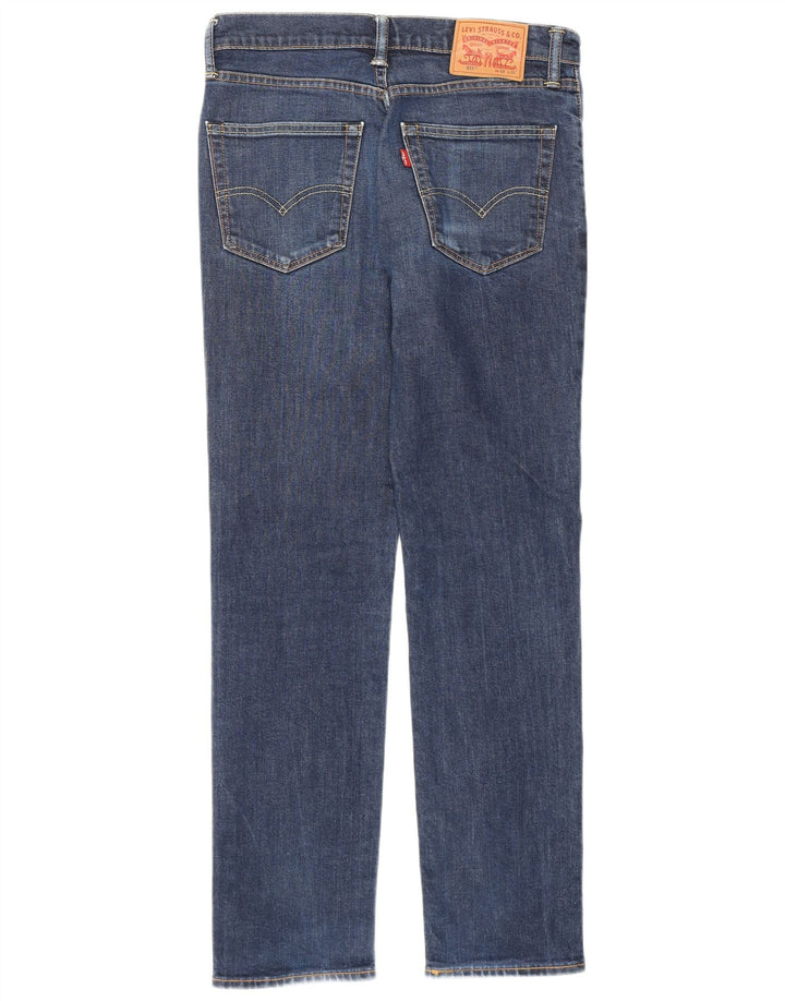 Levi's Hombre 511 Slim Jeans W32 L32 Algodón Azul Marino
