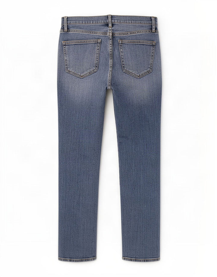 Vaqueros Gap Mujer Rectos W28 L29 Algodón Azul