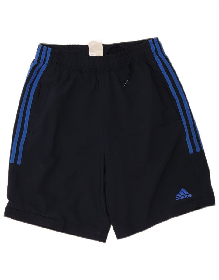 ADIDAS Pantalones cortos deportivos para hombre Pequeño Poliéster azul marino