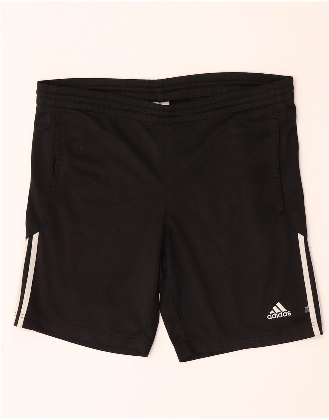 Pantalones cortos deportivos Adidas para hombre mediano negro