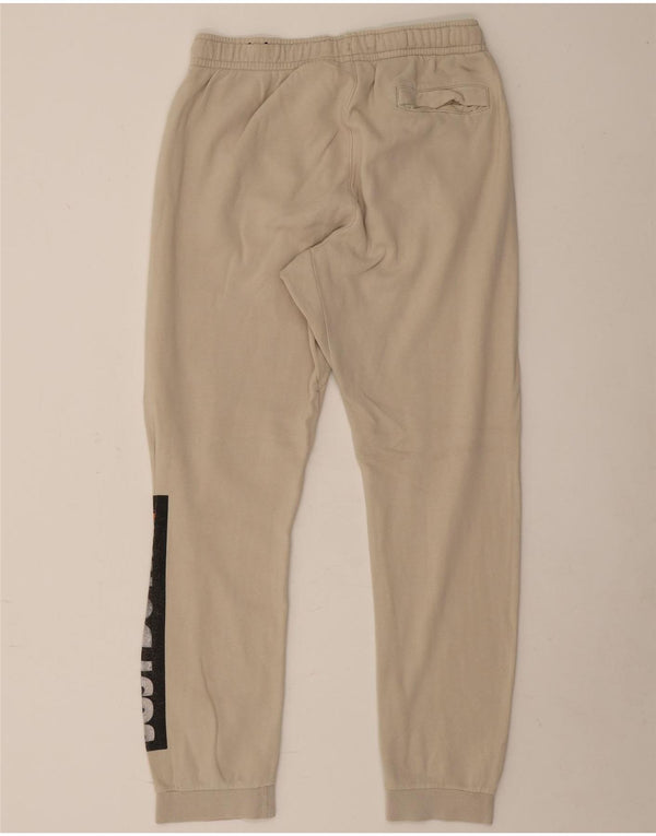 Nike Hombre Pantalones De Chándal Gráfico Joggers Grande Algodón Beige