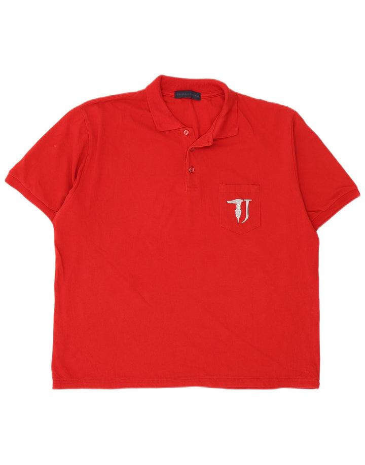 Polo Trussardi Jeans Hombre XL Rojo
