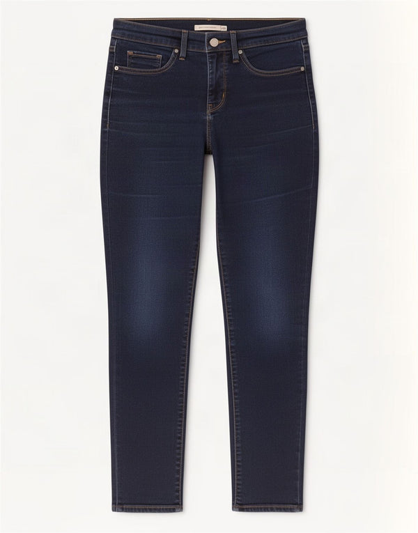 Levi's Mujer 311 Shaping Skinny Jeans W28 L32 Algodón Azul Marino
