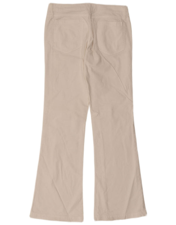 Atos Lombardini Womens Bootcut Jeans W30 L31 White Cotton