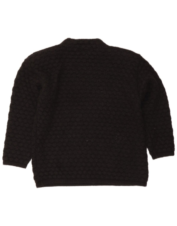 GEIGER Suéter con cuello de tortuga gráfico para mujer EU 36 Small Black Floral