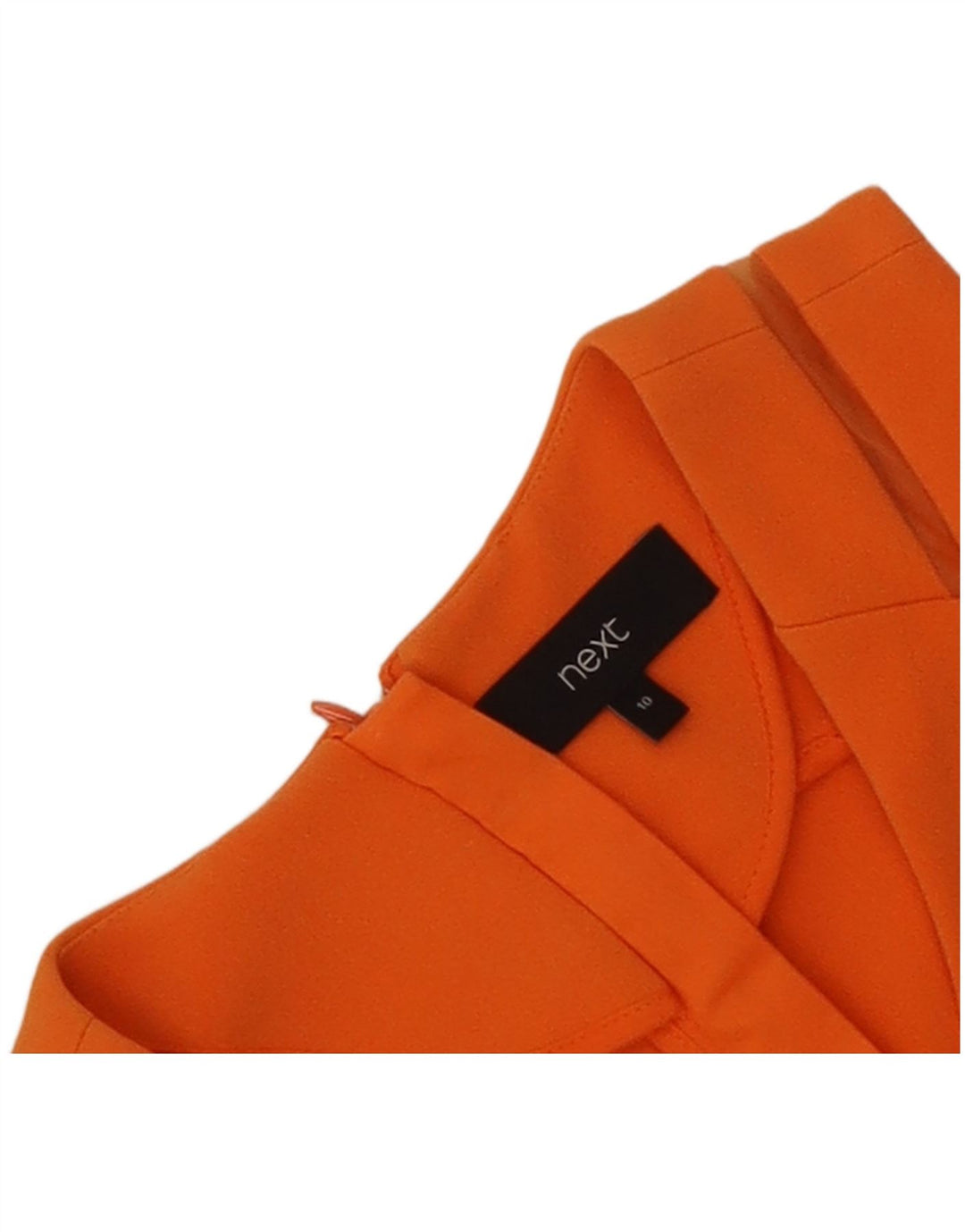 Next Vestido recto sin mangas para mujer UK 40 Small Orange