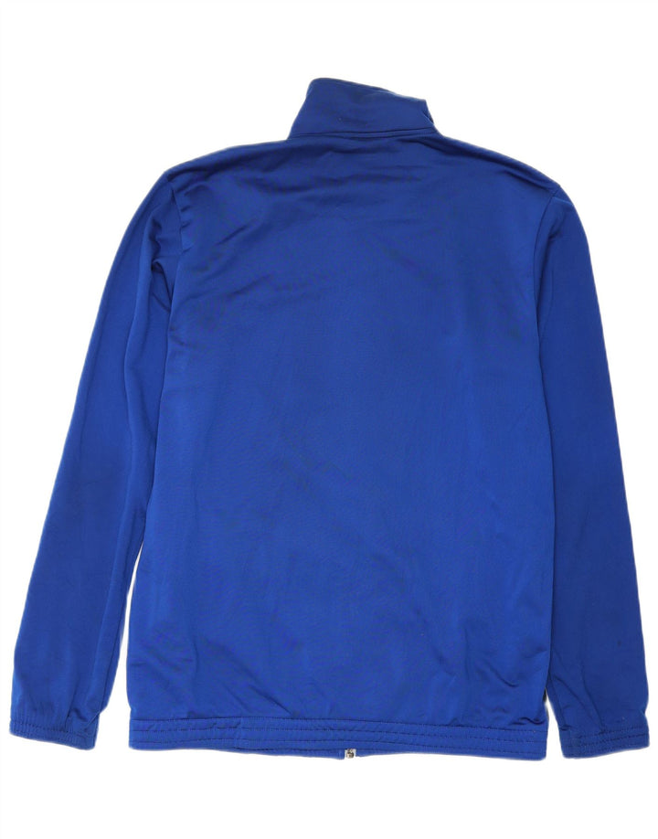Adidas - Chaqueta de chándal para hombre, talla 40/42, color azul medio, poliéster