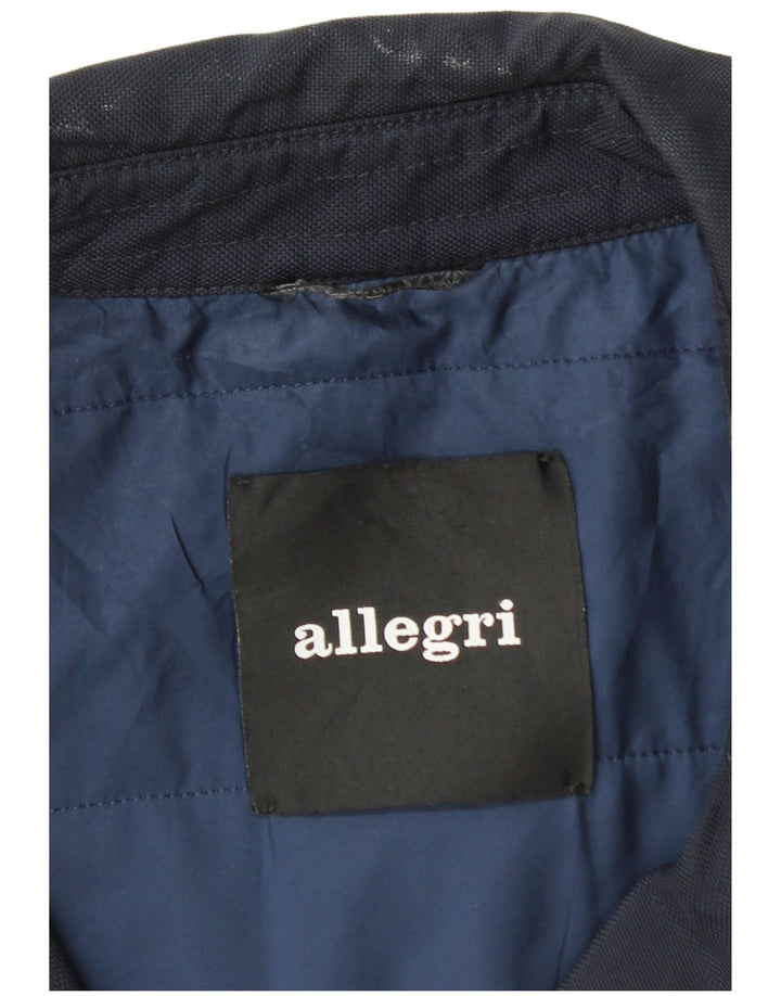 Abrigo Allegri para hombre UK 38 Azul marino mediano