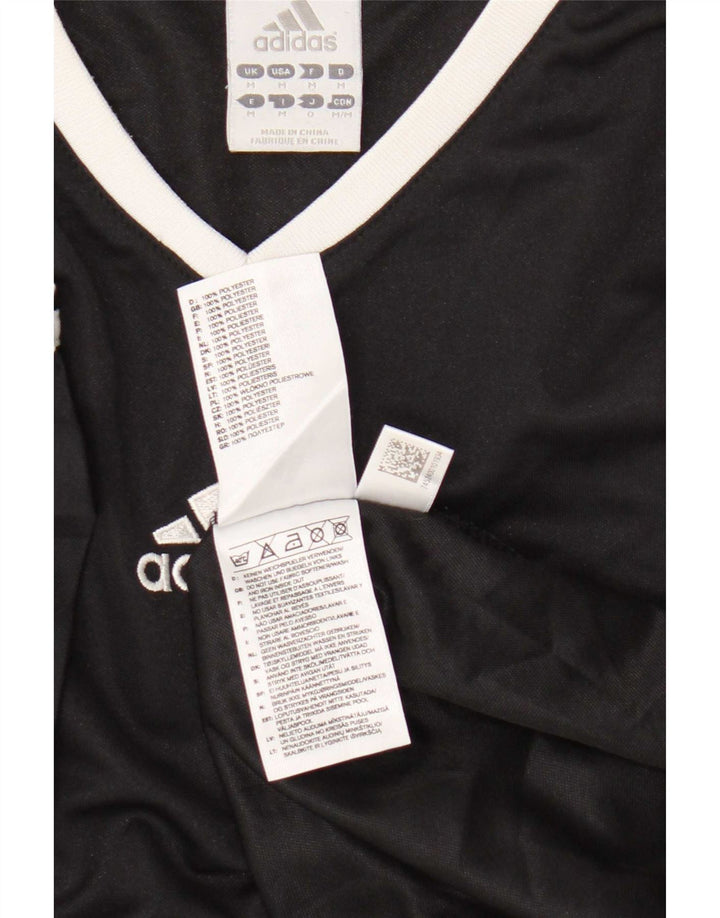 Camiseta Adidas Hombre Top Medium Negro Poliéster