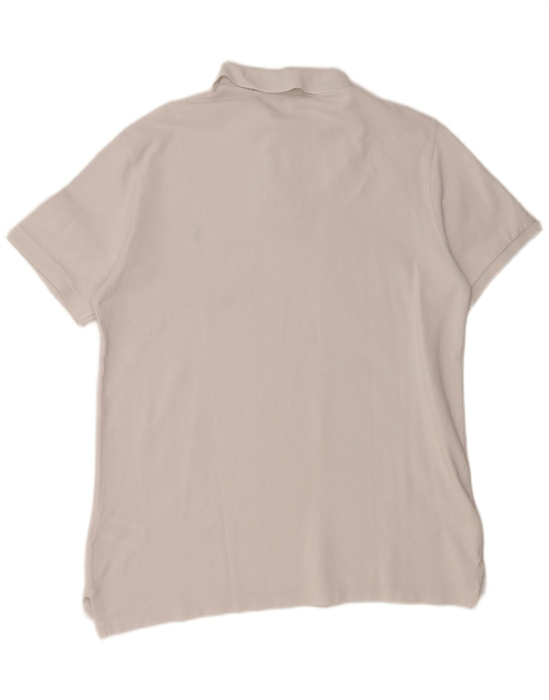 POLO RALPH LAUREN Polo ajustado personalizado para hombre Algodón blanco grande