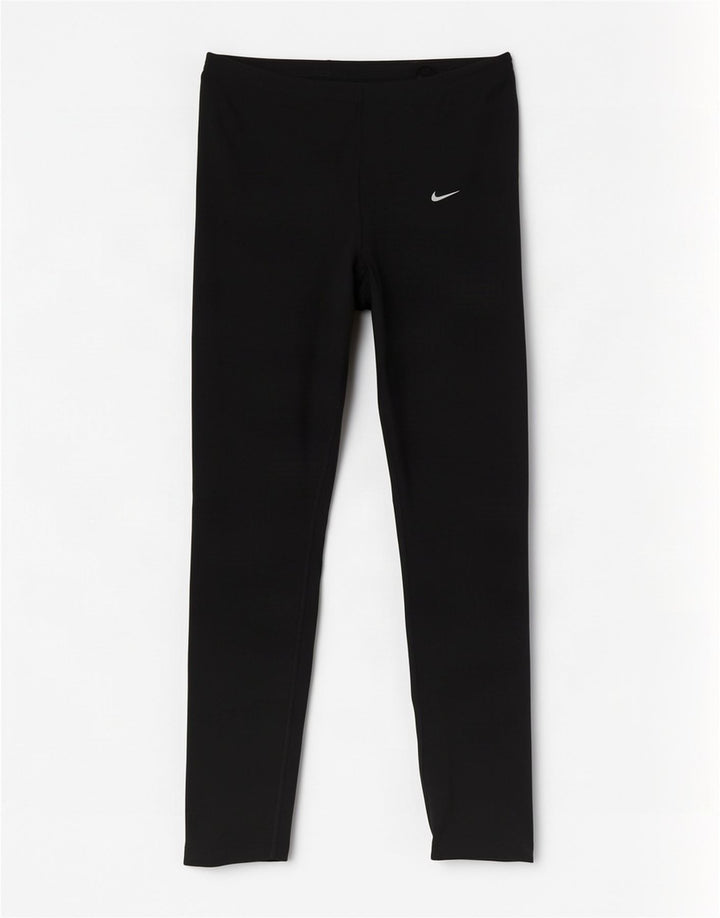Nike Leggings para mujer Reino Unido 10/12 Mediano Negro Poliéster