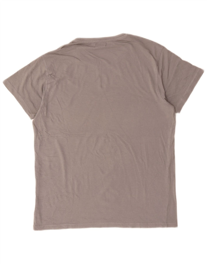 Avirex - Camiseta gráfica para hombre, color gris medio