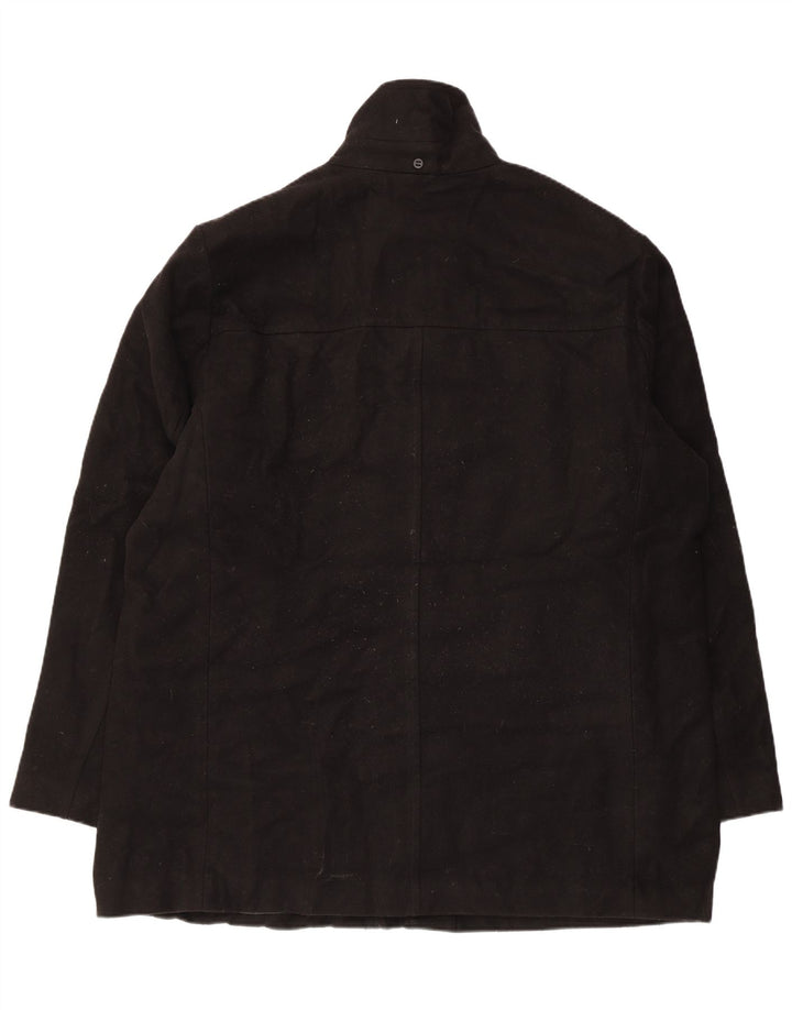 DOCKERS Abrigo para hombre UK 44 2XL Negro Poliéster