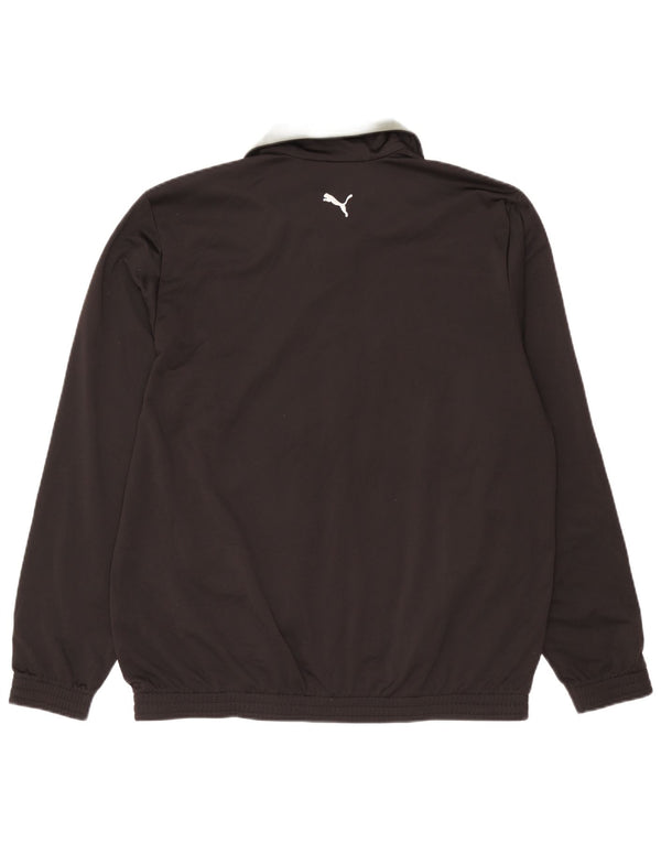 Puma Hombre Chándal Top Jacket XL Negro Colorblock Poliéster
