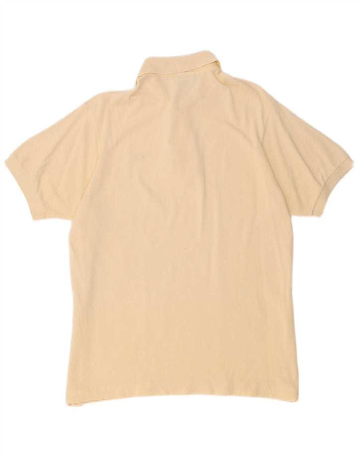 Polo Lacoste para hombre talla 5 grande algodón beige