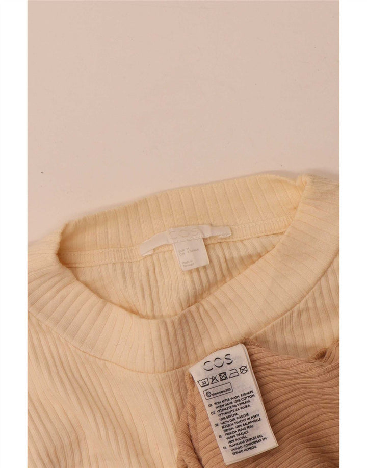 Cos Top para mujer manga larga UK 42 Algodón color beige medio
