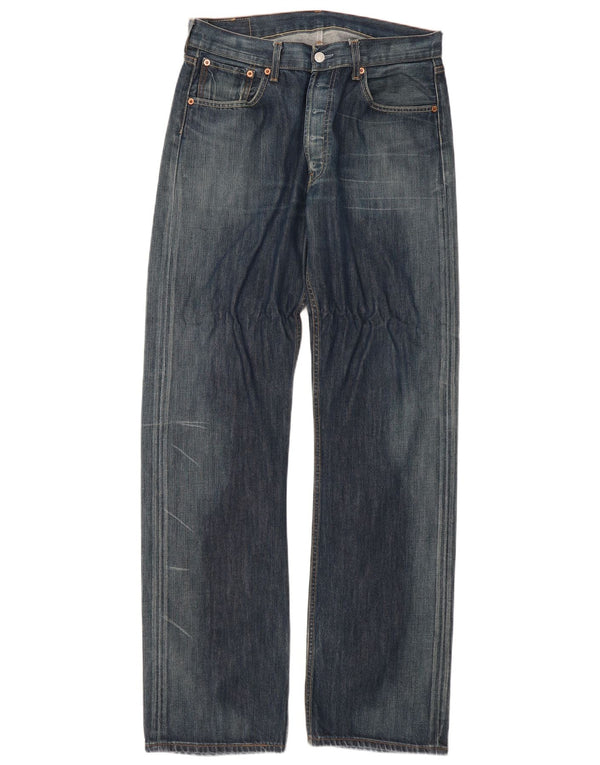 Vaqueros Levi's Mujer 501 Rectos W34 L36 Algodón Azul