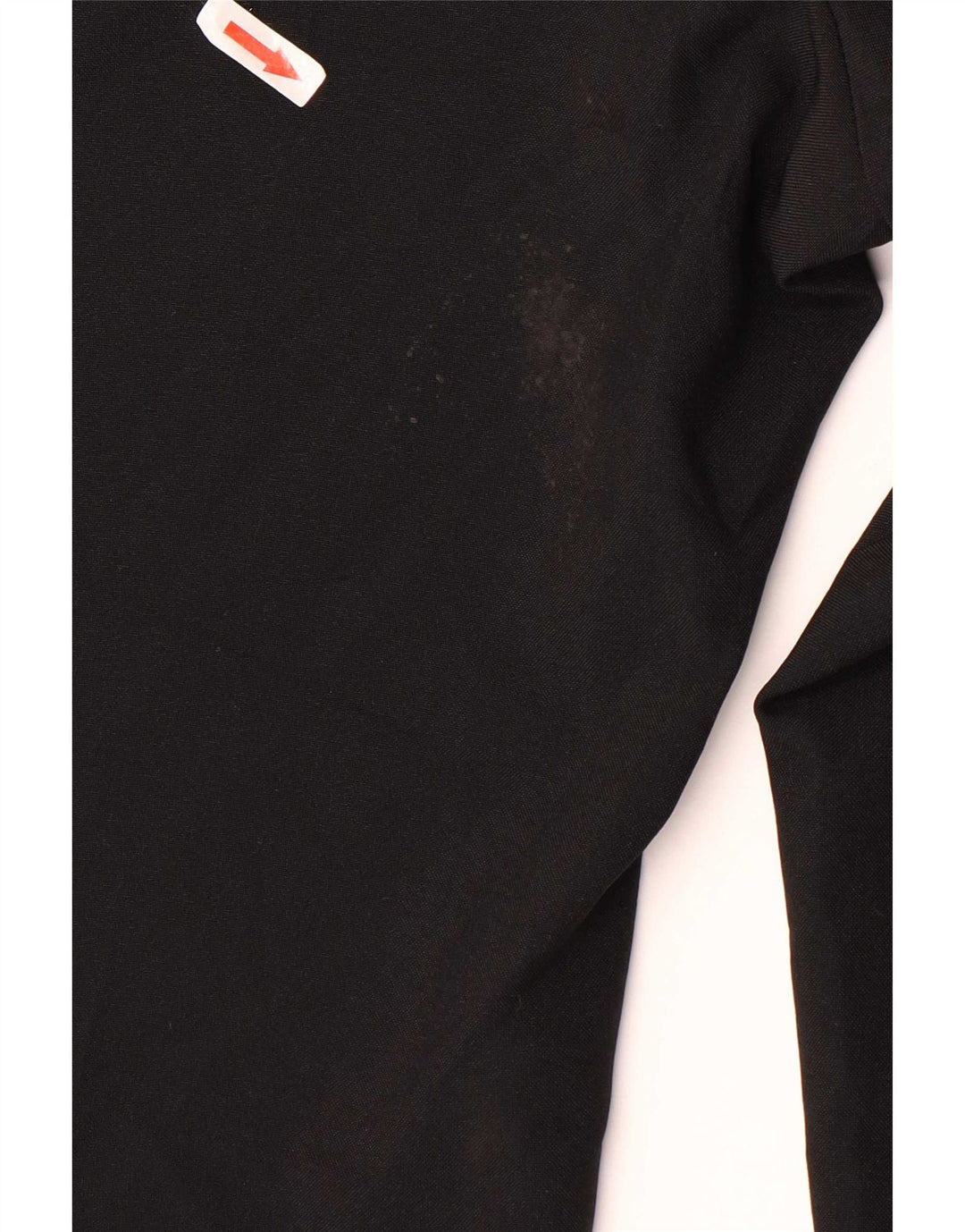 Marks & Spencer Pantalón de traje regular recto para hombre W34 L31 Poliéster negro