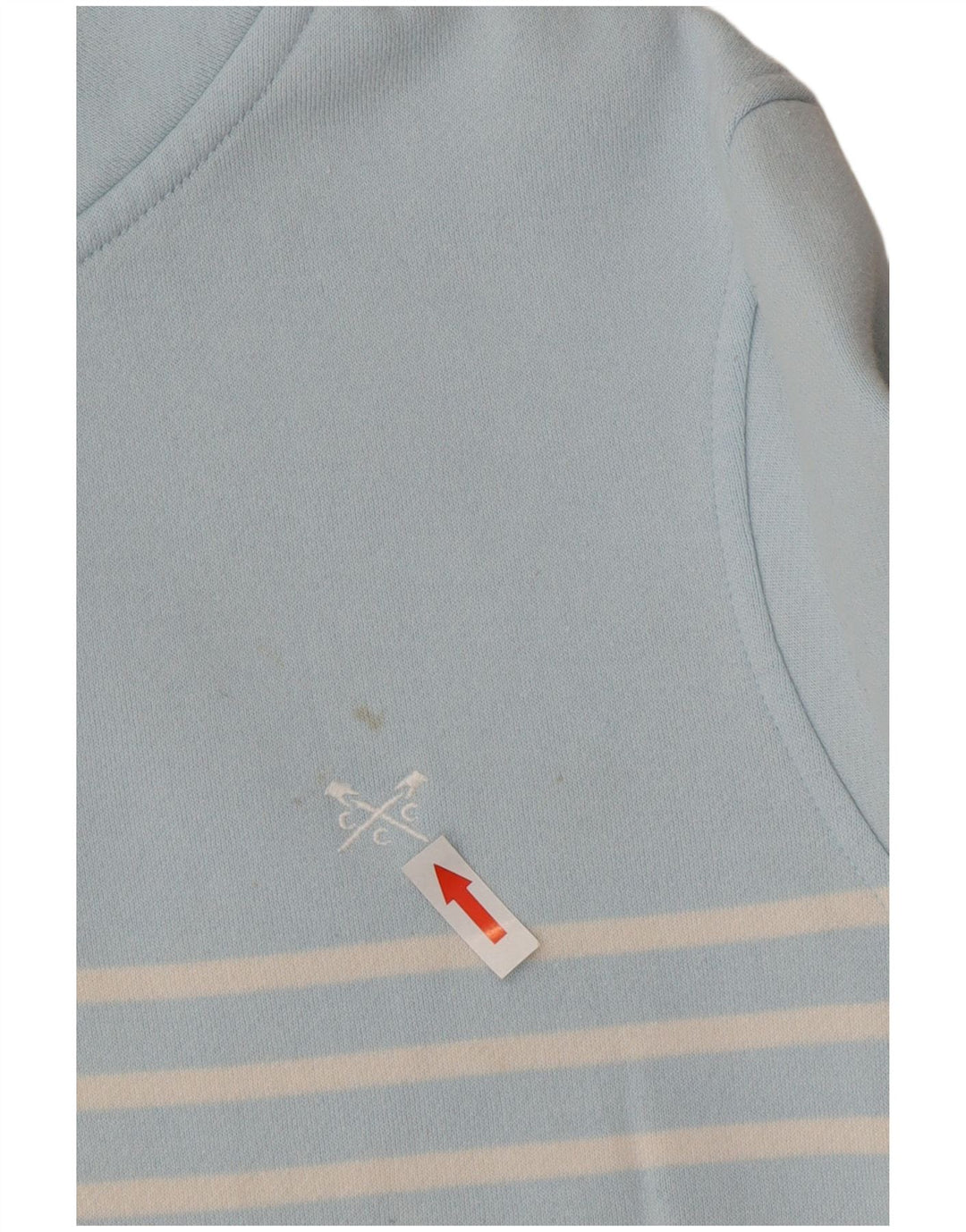 Crew Clothing Sudadera para mujer Jumper UK 12 Medium Blue Stripes