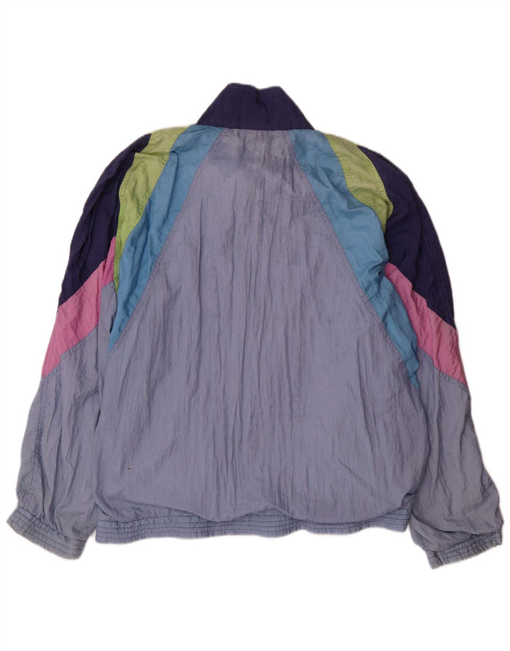 PUMA Chaqueta de chándal para hombre, talla grande, color azul, poliamida
