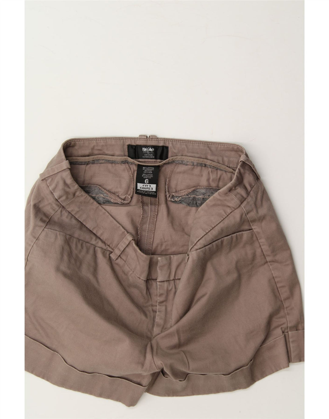 MOSSIMO Womens Casual Shorts US 6 Medium W30  Brown Cotton Vintage Mossimo and Second-Hand Mossimo from Messina Hembry 
