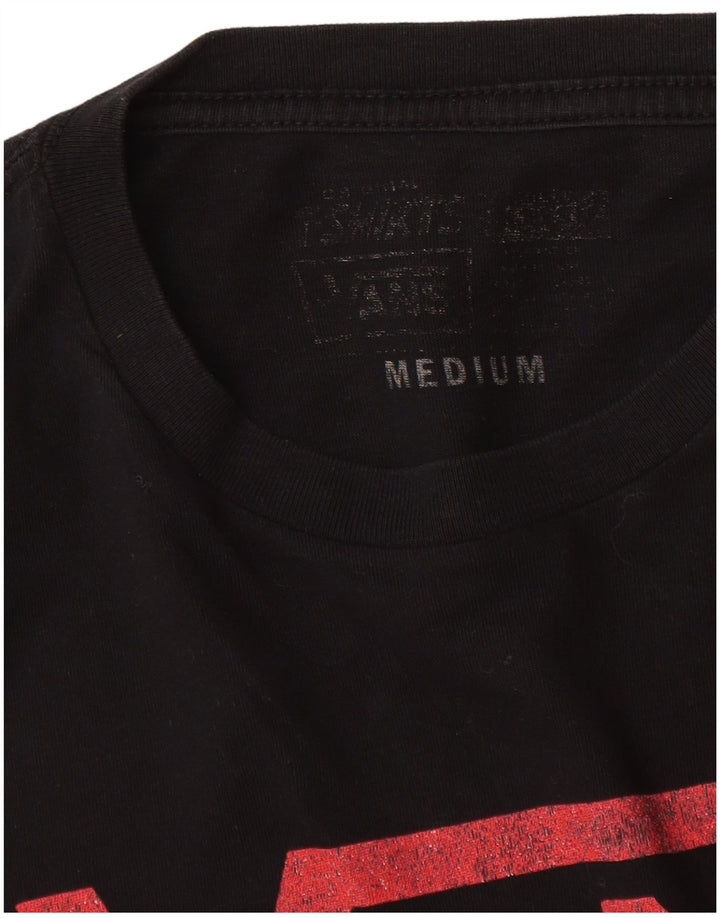 Vans Hombre Graphic Top Manga Larga Algodón Negro Mediano