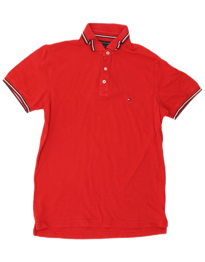 Polo Tommy Hilfiger Hombre Slim Fit Rojo Medio