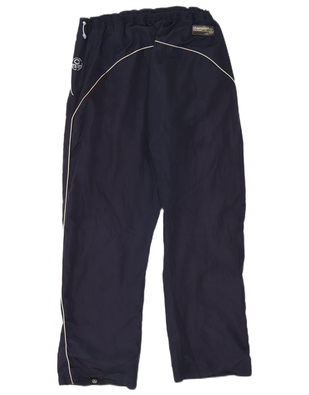Champion Pantalones De Chándal Para Hombre Poliéster Azul Marino Medio