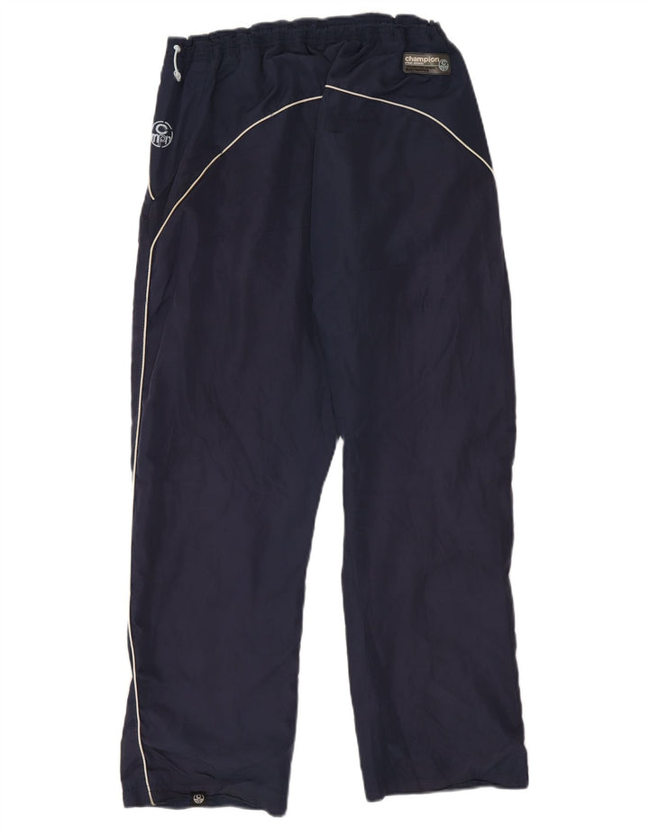 Champion Pantalones De Chándal Para Hombre Poliéster Azul Marino Medio
