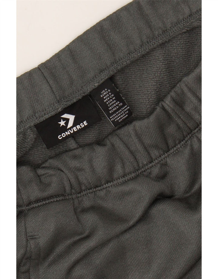 CONVERSE Hombre Chuck Taylor Chándal Pantalones Joggers Pequeño Algodón Gris