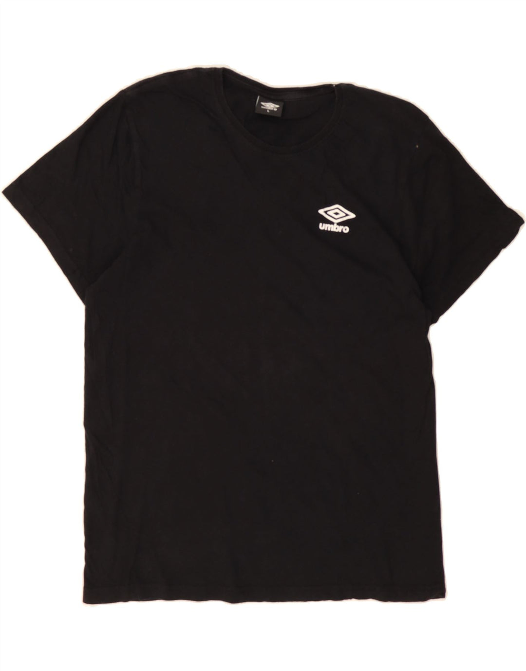 UMBRO Mens T-Shirt Top Large Black Vintage Umbro and Second-Hand Umbro from Messina Hembry 