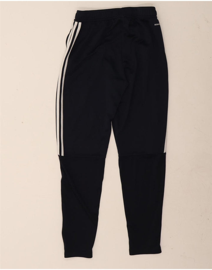 Adidas Mujer Aeroready Chándal Pantalones UK 12 Medium Azul Marino