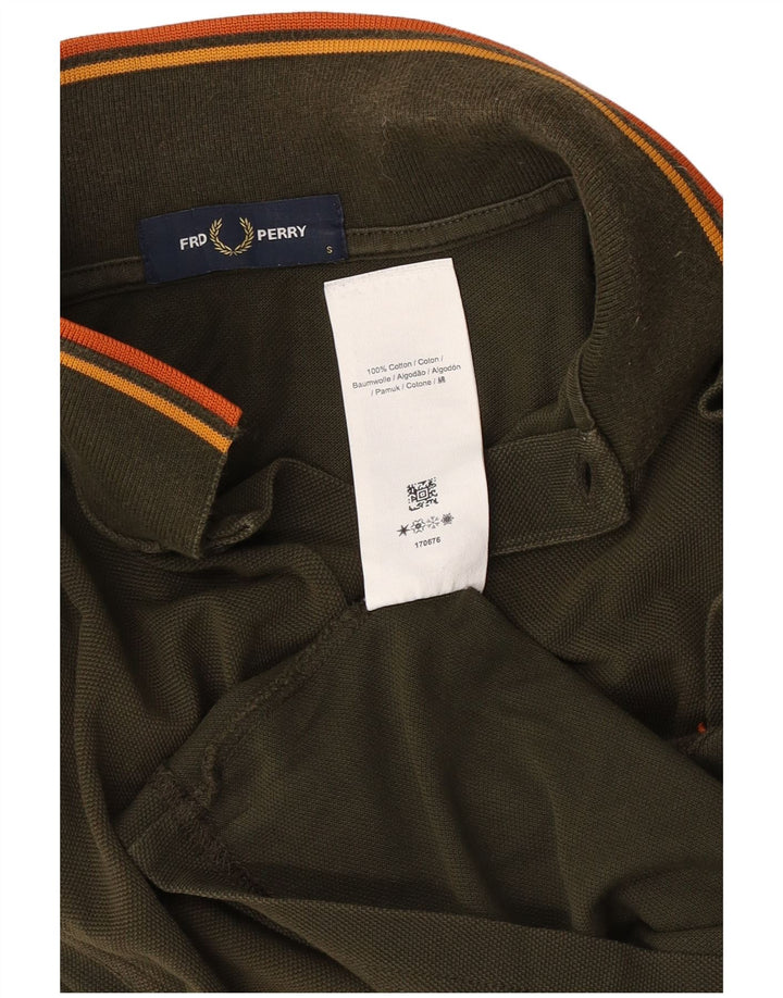 Polo Fred Perry Hombre Pequeño Algodón Caqui