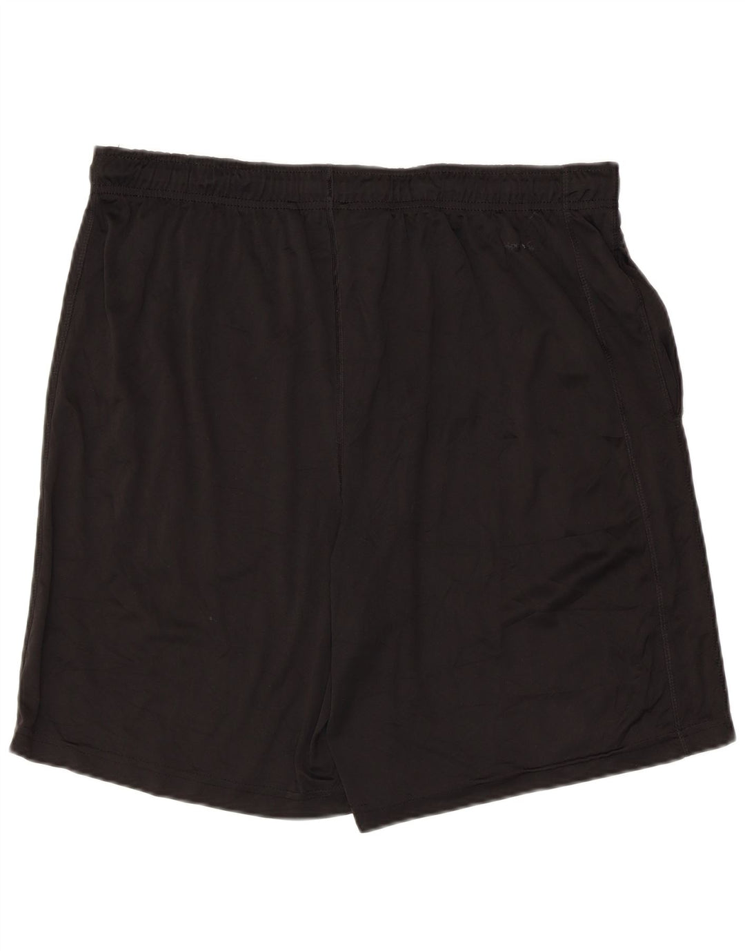 Russell Athletic - Pantalones cortos deportivos para hombre (poliéster), color negro