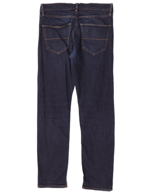 Marks & Spencer Jeans ajustados para hombre W32 L31 Algodón azul marino