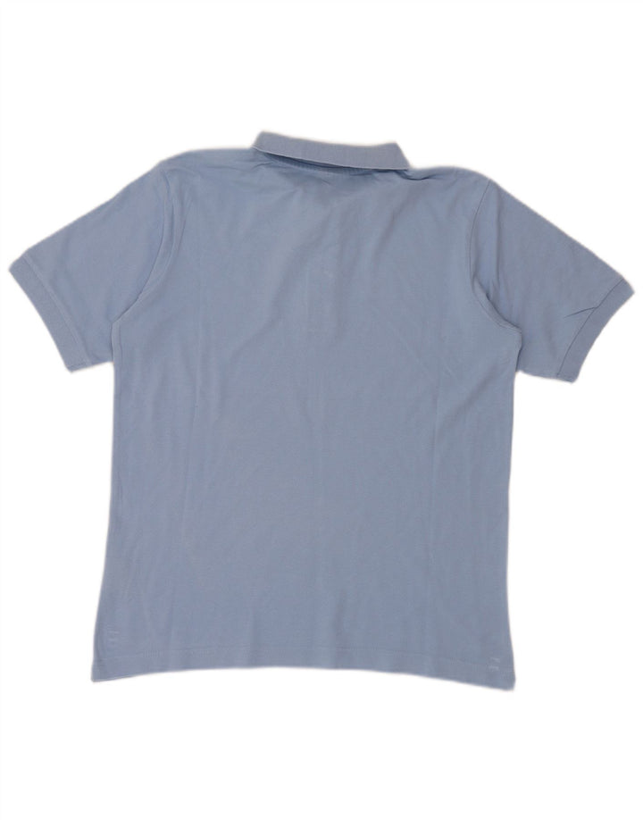 Polo Kappa Hombre Small Azul Algodón